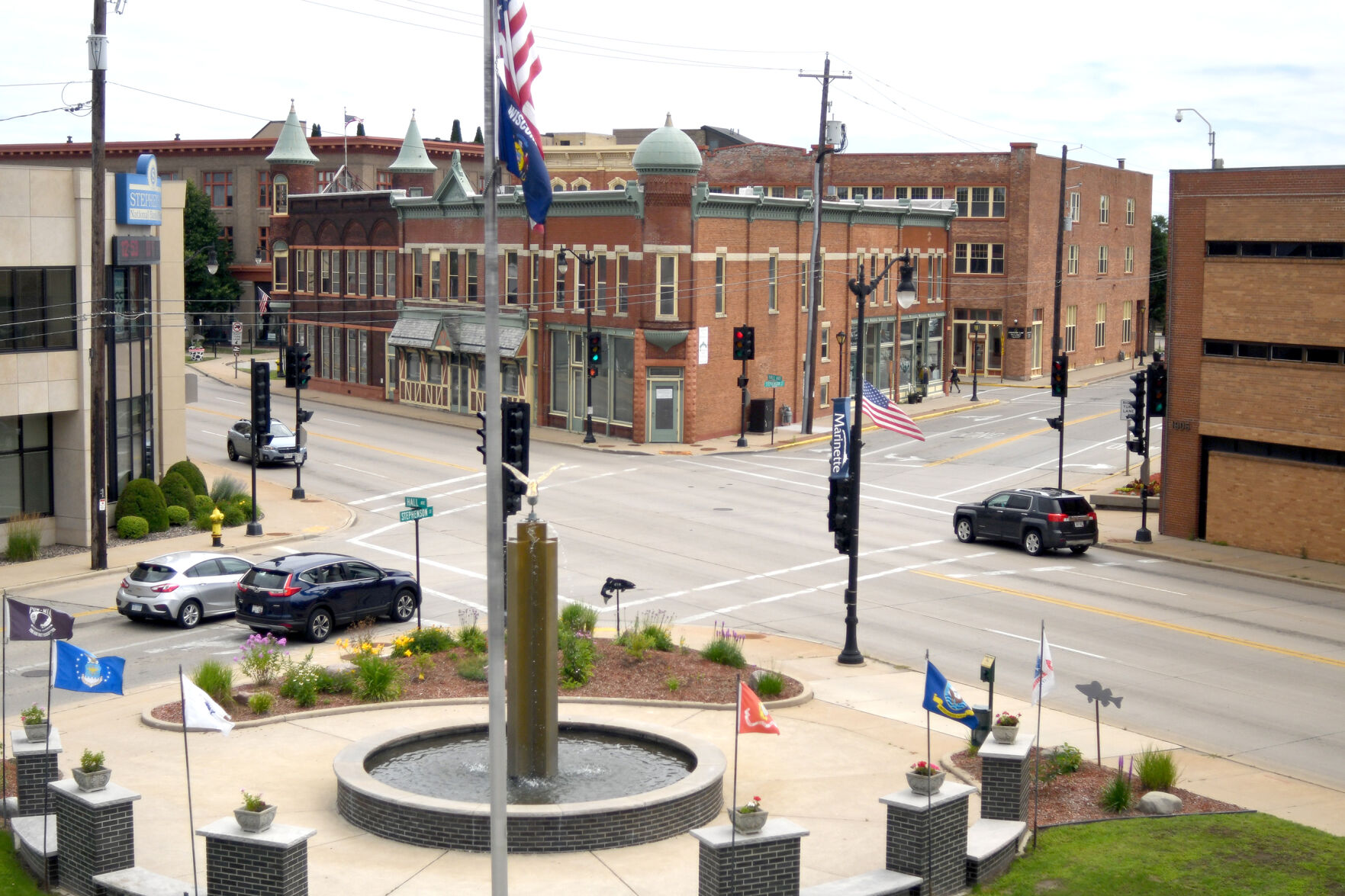 Marinette downtown